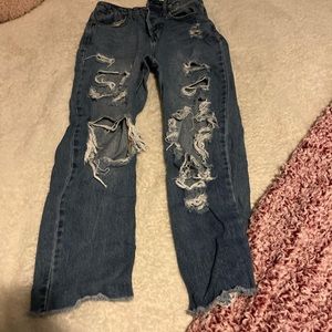 Vanilla star mom jeans size 5